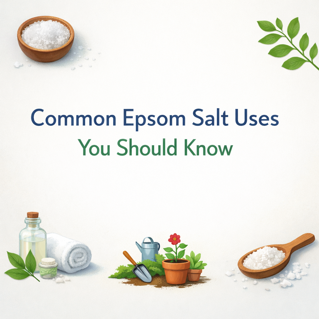 Common Epsom Salt Uses You Should Know
